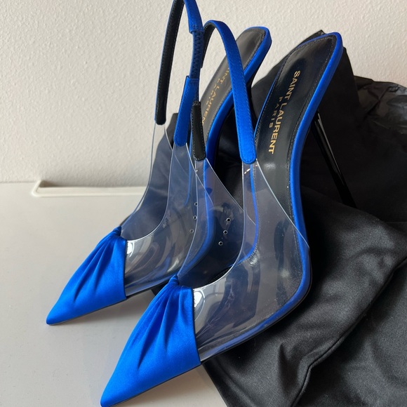 Saint Laurent YSL Heels 39.5 - Picture 8 of 12